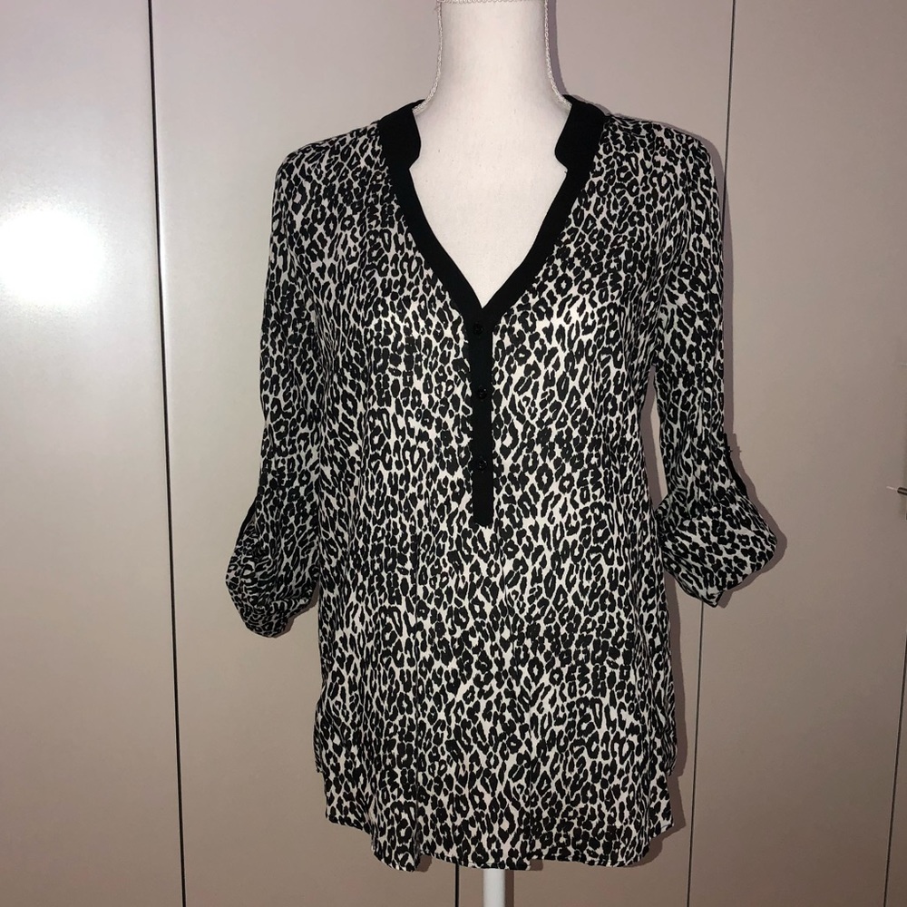 Leopard Print Zara Blouse